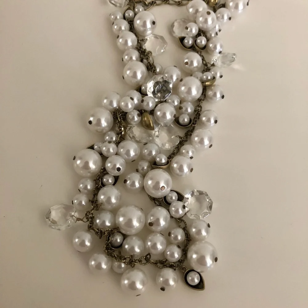 Long pearl necklace - Picture 2 of 2
